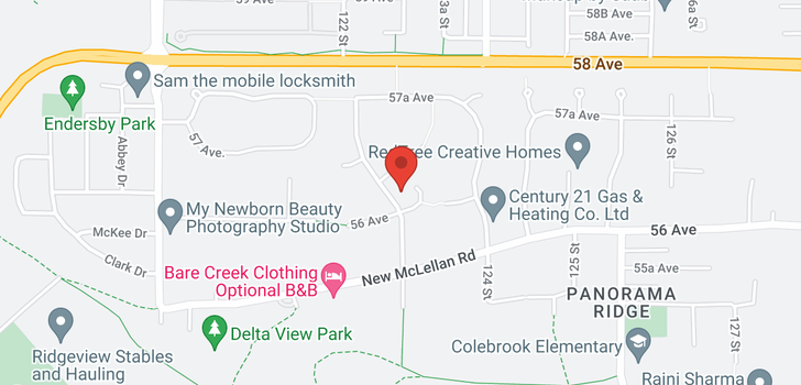 map of 12353 56 AVENUE